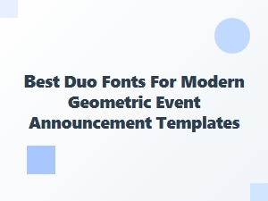 Top Duos for Geometric Announcements